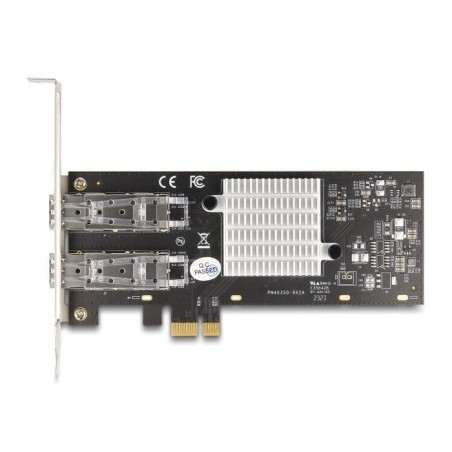 Delock pci express x1 tarjeta a 2 x sfp slot gigabit lan i350