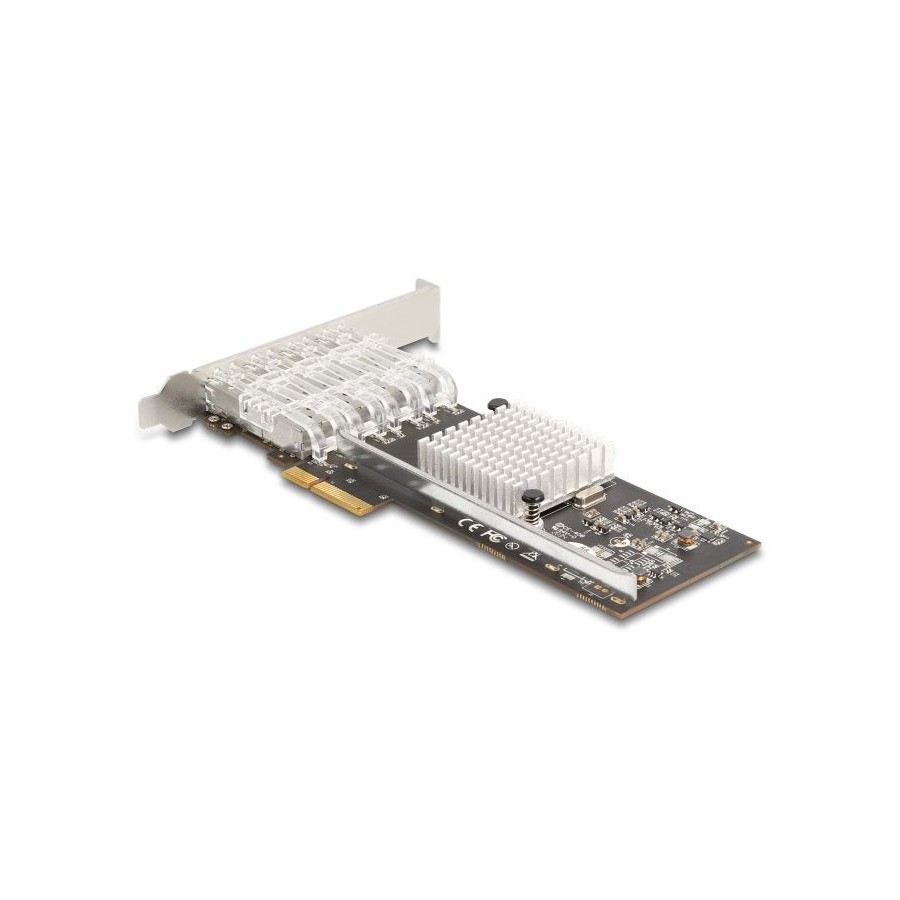 Delock pci express x4 tarjeta a 4 x sfp slot gigabit lan i350
