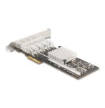 Delock pci express x4 tarjeta a 4 x sfp slot gigabit lan i350