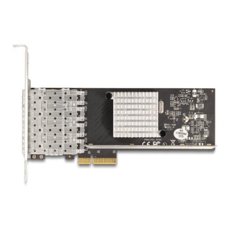 Delock pci express x4 tarjeta a 4 x sfp slot gigabit lan i350