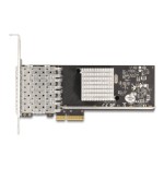 Delock pci express x4 tarjeta a 4 x sfp slot gigabit lan i350
