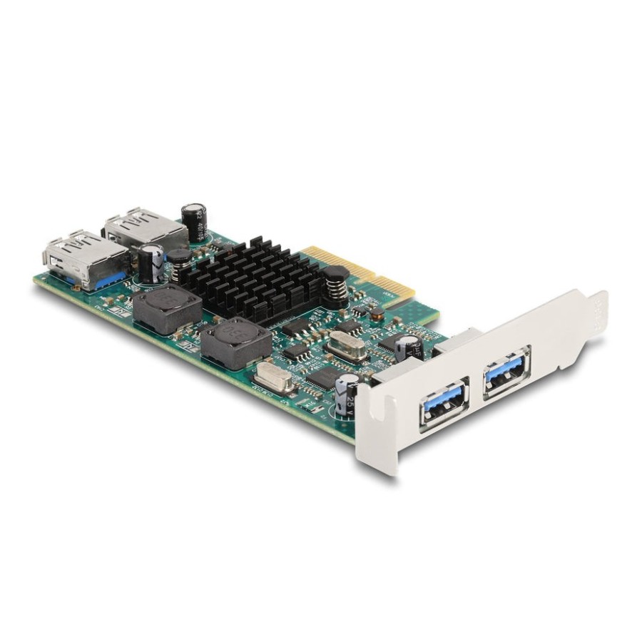 Delock pci express x4 tarjeta a 2 x extern usb 5 gbps typ-a +