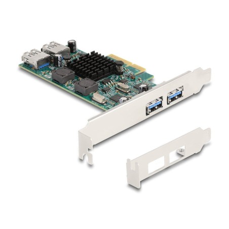 Delock pci express x4 tarjeta a 2 x extern usb 5 gbps typ-a +