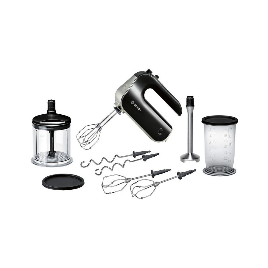 Batidora bosch mfq4885 handmixer-set negro/chrome