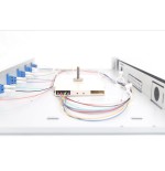 Digitus caja de empalme de fibra óptica, equipada, lc, os2 - 1u - 19"
