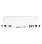 Digitus caja de empalme de fibra óptica, equipada, lc, os2 - 1u - 19"