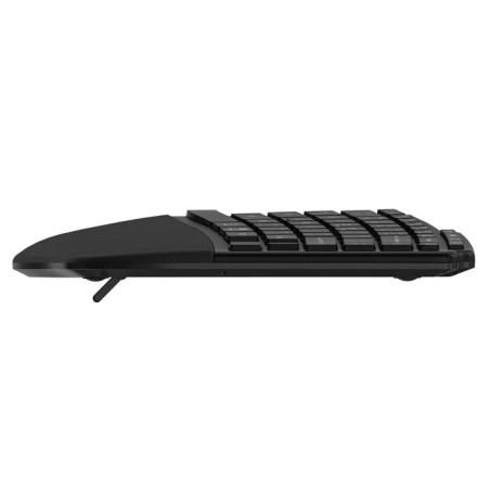 Teclado español kensington pro fit ergo kb675 eq tkl inalámbrico negro, distribución es k75491es