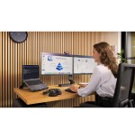 Teclado español kensington pro fit ergo kb675 eq tkl inalámbrico negro, distribución es k75491es