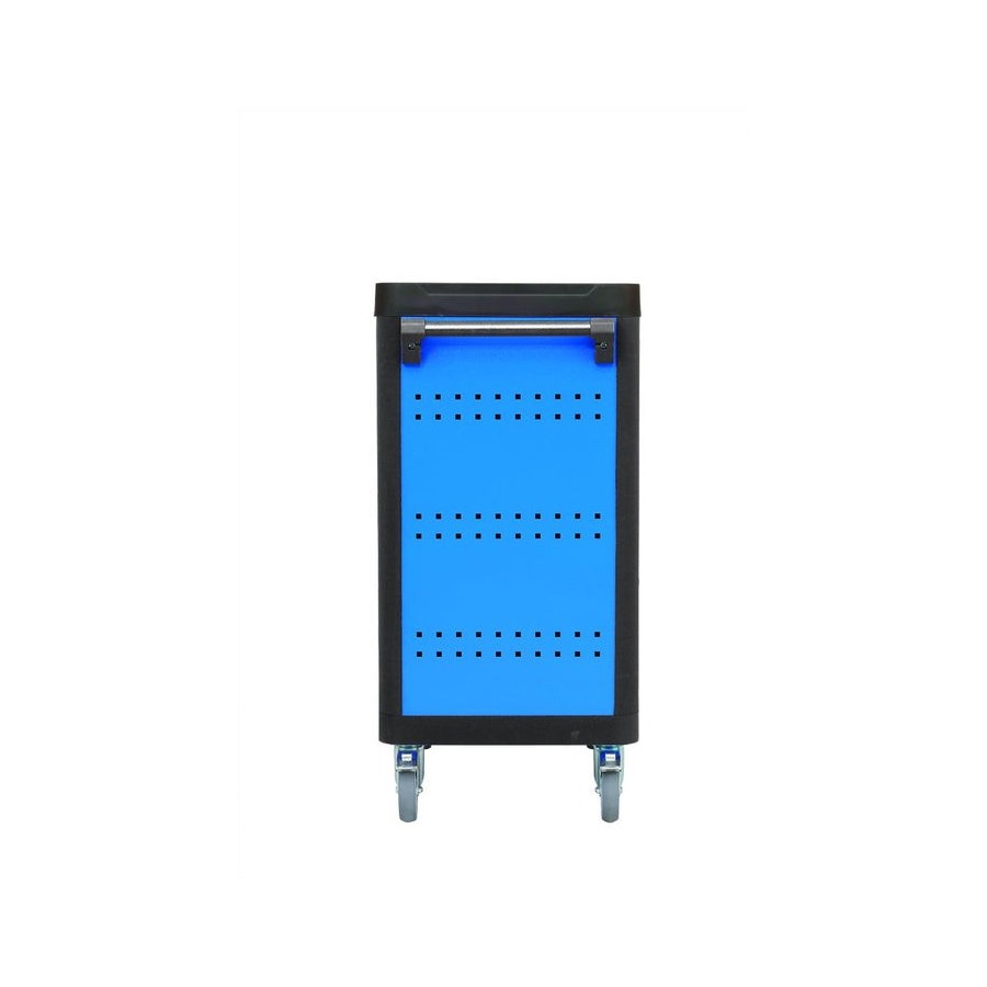 Carro de herramientas gedore workster highline azul/negro, incluye 147 herramientas 3082105