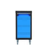 Carro de herramientas gedore workster highline azul/negro, incluye 147 herramientas 3082105