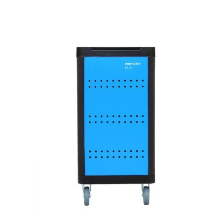 Carro de herramientas gedore workster highline azul/negro, incluye 147 herramientas 3082105