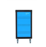 Carro de herramientas gedore workster highline azul/negro, incluye 147 herramientas 3082105