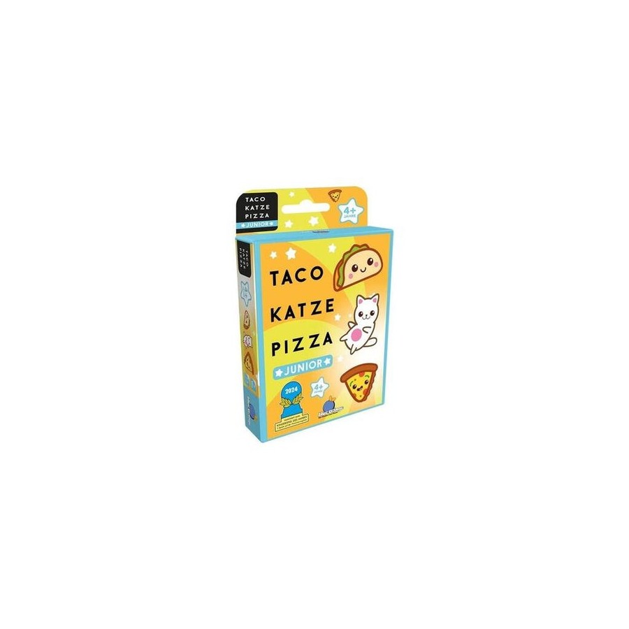 Asmodee taco cat pizza junior, juego de cartas blod0109