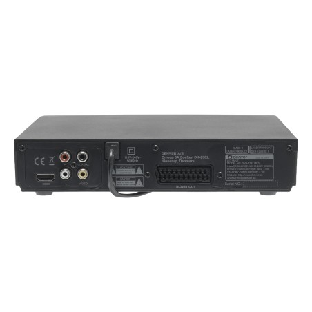 Reproductor dvd denver dvh-7787 - hdmi hasta 1080p - scart - coaxial - usb player - pal/ntsc - decodificador dolby digital