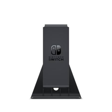 Soporte de carga nintendo joy-con, estación de carga negra, para 2 mandos 10014639