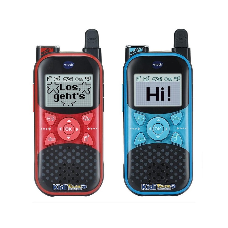 Vtech kiditalkie explorer, walkie-talkie 2 piezas 80-572504