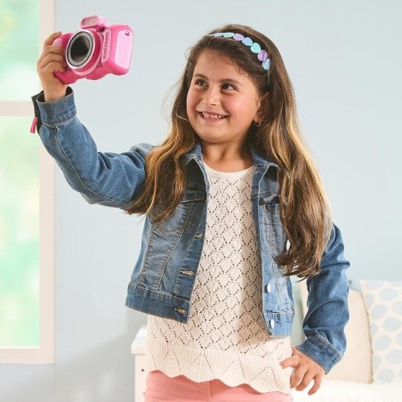 Cámara digital vtech kidizoom duo fx  rosa 80-519954