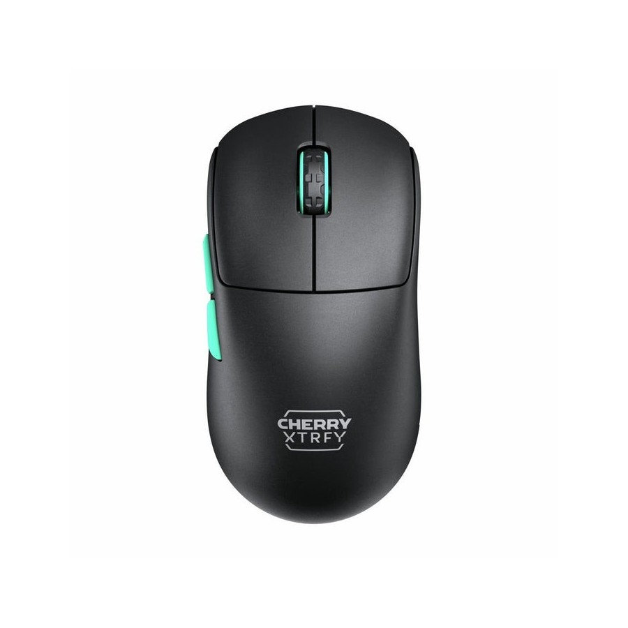 Ratón  cherry m68 wireless gaming negro/turquesa cx-m68w-black