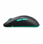 Ratón  cherry m68 wireless gaming negro/turquesa cx-m68w-black