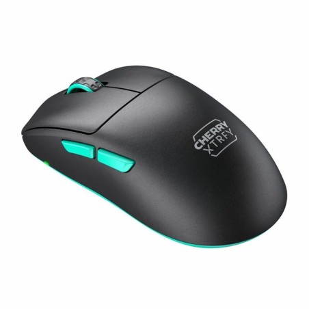 Ratón  cherry m68 wireless gaming negro/turquesa cx-m68w-black