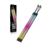 Corsair icue argb psu cable strips, tiras led 2x 240mm, para cables de alimentación cp-8920282