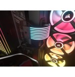 Corsair icue argb psu cable strips, tiras led 2x 240mm, para cables de alimentación cp-8920282