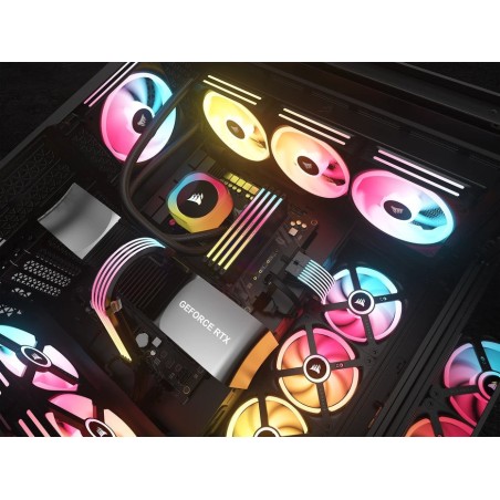 Corsair icue argb psu cable strips, tiras led 2x 240mm, para cables de alimentación cp-8920282