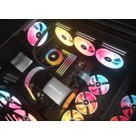 Corsair icue argb psu cable strips, tiras led 2x 240mm, para cables de alimentación cp-8920282