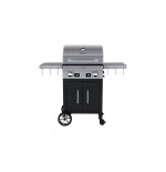 Parrilla eléctrica steba deluxe grill center vg 7000 devil's choice,  acero inoxidable/negro, 2.800 w 06-64-00