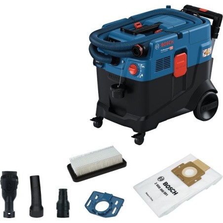 Aspirador bosch professional gas 12-40 ma en seco/mojado azul/negro 06019m0120