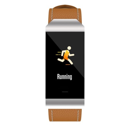Pulsera cuantificadora denver bfh-250 brown bt pantalla 2.4cm color frecuencia cardiaca notificaciones bat 90mah ip68