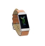Pulsera cuantificadora denver bfh-250 brown bt pantalla 2.4cm color frecuencia cardiaca notificaciones bat 90mah ip68