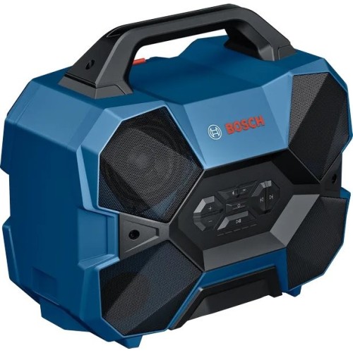 Bosch professional gpb 18v-6 c professional, altavoz azul/negro, bluetooth, ip54, usb-c 06014a6000
