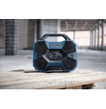 Bosch professional gpb 18v-6 c professional, altavoz azul/negro, bluetooth, ip54, usb-c 06014a6000
