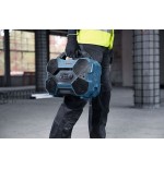 Bosch professional gpb 18v-6 c professional, altavoz azul/negro, bluetooth, ip54, usb-c 06014a6000
