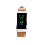 Pulsera cuantificadora denver bfh-250 brown bt pantalla 2.4cm color frecuencia cardiaca notificaciones bat 90mah ip68