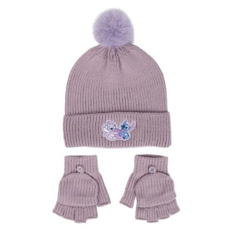 Set gorro y guantes stitch disney