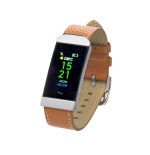 Pulsera cuantificadora denver bfh-250 brown bt pantalla 2.4cm color frecuencia cardiaca notificaciones bat 90mah ip68