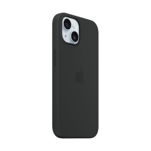 Apple funda iphone 15 silicone case with magsafe - black