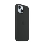 Apple funda iphone 15 silicone case with magsafe - black