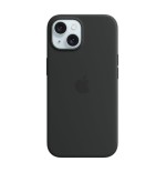 Apple funda iphone 15 silicone case with magsafe - black