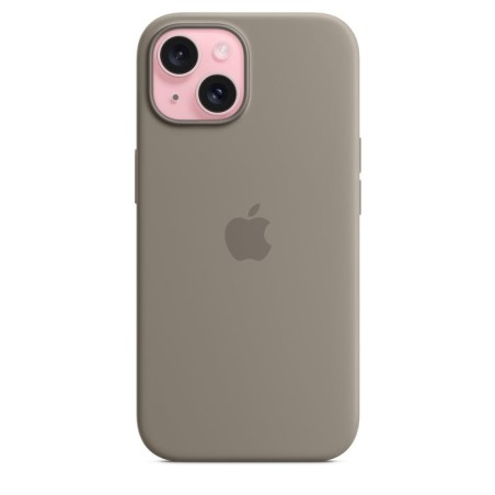 Apple funda iphone 15 silicone case with magsafe - clay