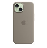 Apple funda iphone 15 silicone case with magsafe - clay