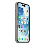 Apple funda iphone 15 silicone case with magsafe - clay
