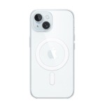 Apple funda iphone 15 clear case with  magsafe