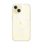 Apple funda iphone 15 clear case with  magsafe