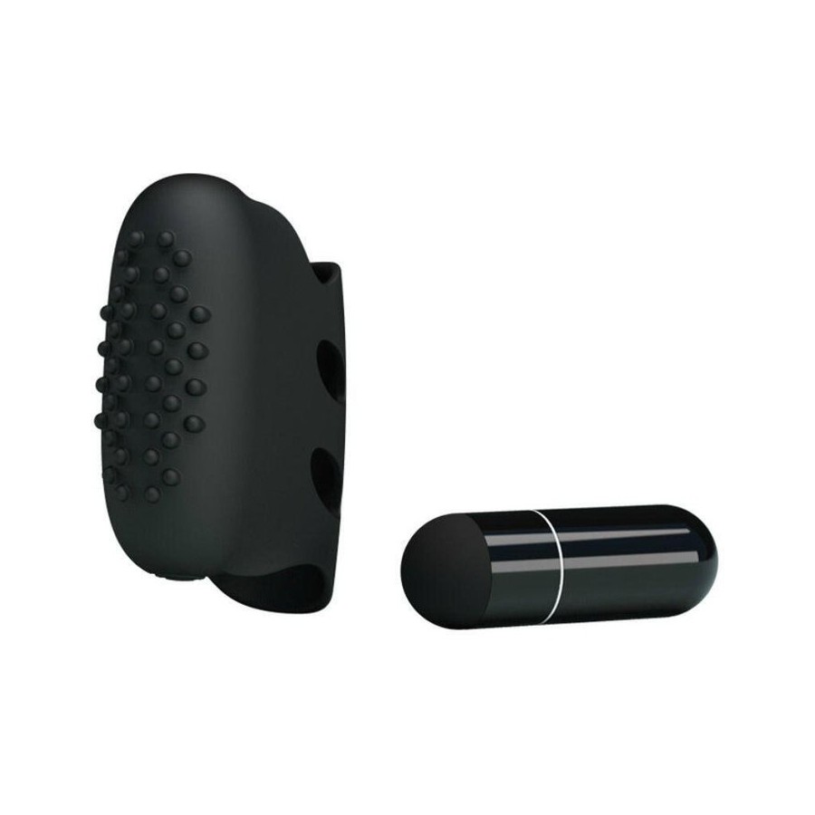 Pretty love - flirtation dedal con vibracion steward negro