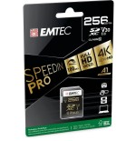 Emtec sd 256gb uhs-i u3 v30 speedin pro