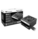 Fuente de alimentación thermaltake smart w3 0500w, 500 w ps-spw-0500nnfawe-1