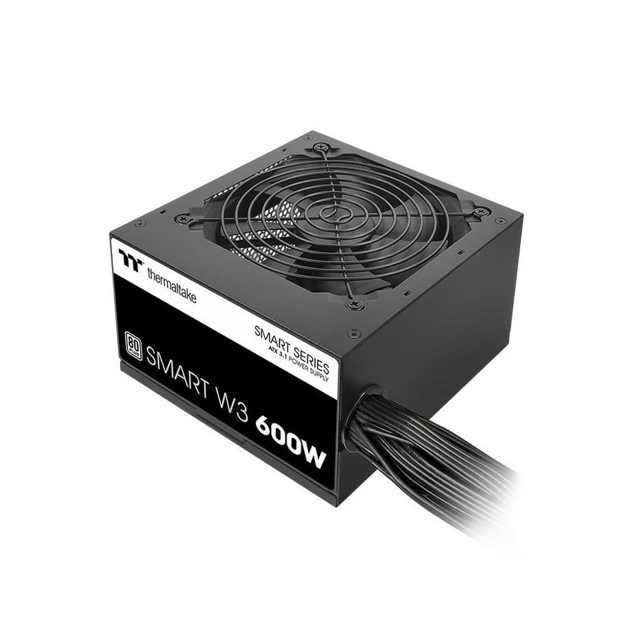 Netzteil thermaltake smart w3 600w atx3.1 80+ negro retail